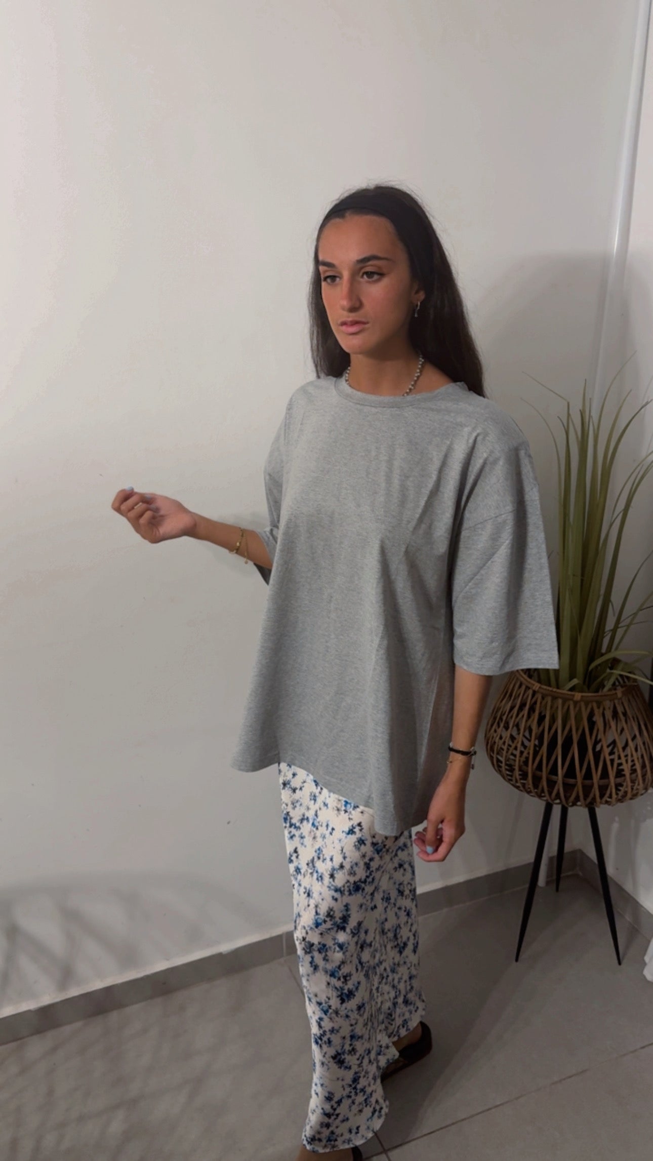 T shirt manches 3/4